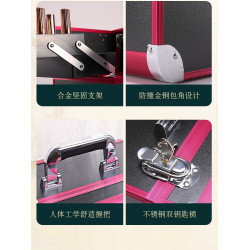 美甲工具箱手提化妝箱美睫紋綉化妝品收納醫美專業技師紋眉箱