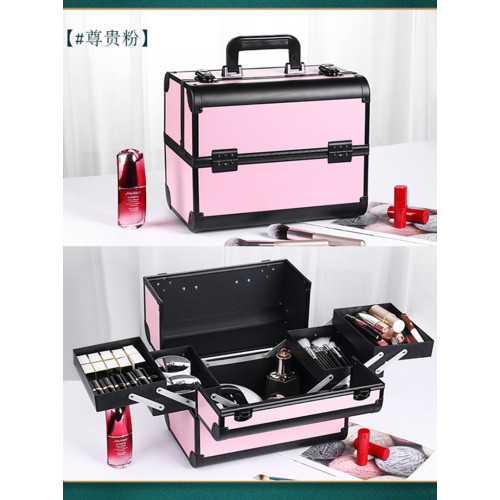 美甲工具箱手提化妝箱美睫紋綉化妝品收納醫美專業技師紋眉箱