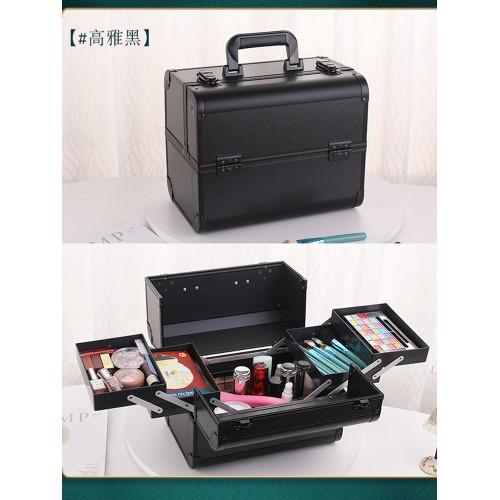 美甲工具箱手提化妝箱美睫紋綉化妝品收納醫美專業技師紋眉箱