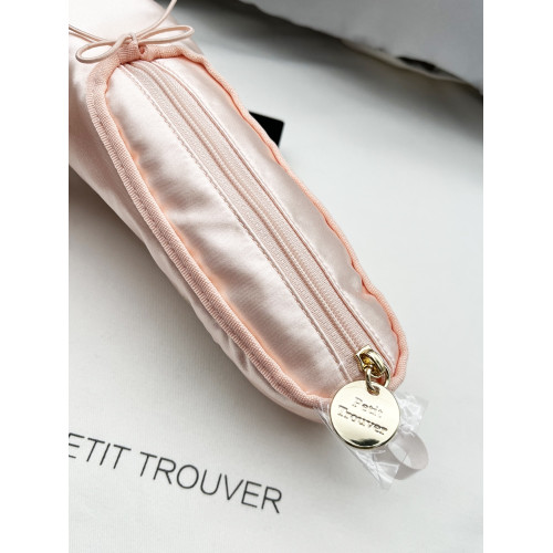 petit trouver芭蕾舞鞋造型筆袋化妝包 口紅眉筆眼線筆收納掛包