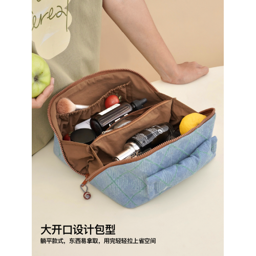 七穀|2023新款防水大容量手提收納包可攜式旅行洗漱包袋化妝包女