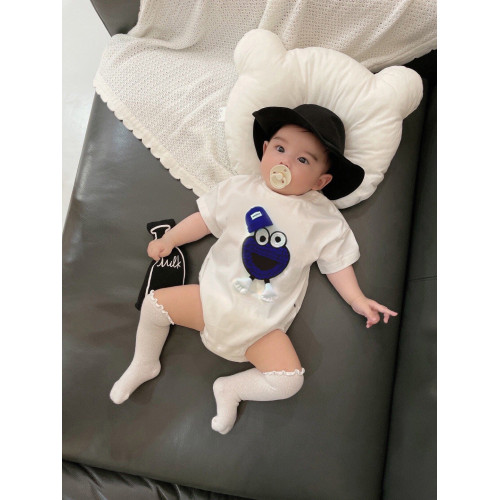 英國next road炸街親子裝夏裝一家三口嬰兒爬服母女洋氣純棉短袖