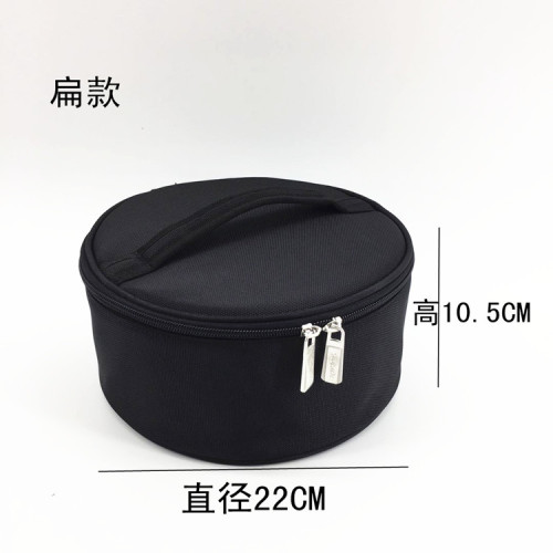 馥雅迪化妝包圓形新娘跟妝飾品皇冠收納包耐磨防震抗摔化妝品收納