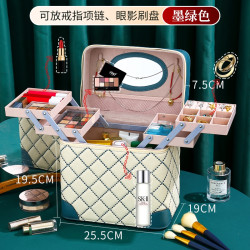 化妝包2023新款大容量ins高級感護膚品化妝收納箱超火化妝品箱子