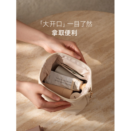 裡序化妝包可攜式小型收納包2025新款高級輕奢口紅襍物包旅行迷你