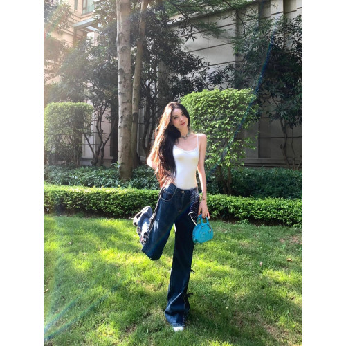 卡戴珊同款蕾絲邊吊帶背心上衣女夏歐美ins辣妹風修身顯瘦連體衣