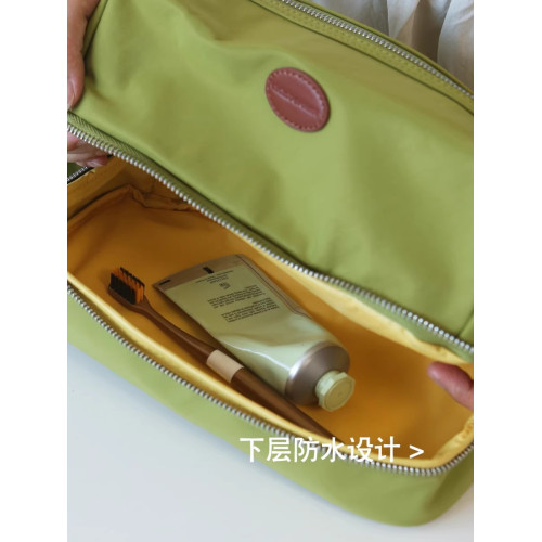 山叩X布穀森林聯名款洗漱包尼龍乾溼分離化妝包旅行大容量收納包