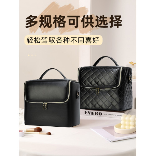 女化妝包大容量分區2025新款韓版手提跟妝師美容可攜式紋綉工具箱