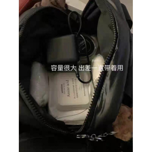小香風新款羽絨棉高質感化妝包可攜式大容量手提收納包