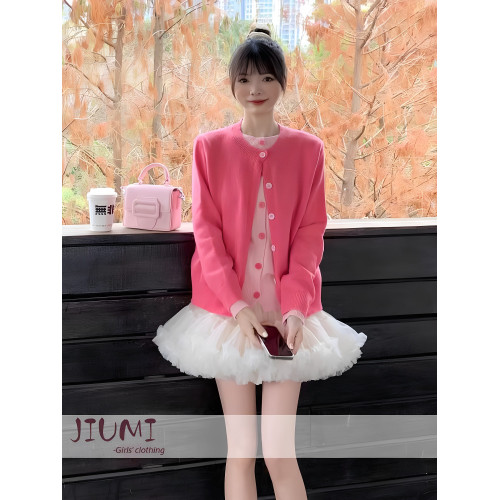 母女親子裝網紗tutu裙超蓬寶寶媽媽洋氣百搭甜美公主風半身蛋糕裙