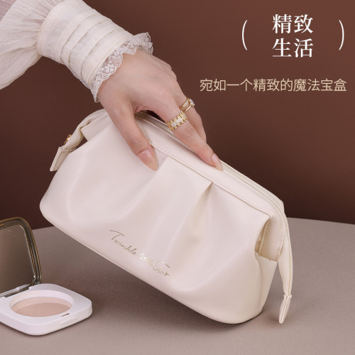 化妝包女大容量收納包2025新款高級化妝品輕奢高級可攜式洗漱防水包