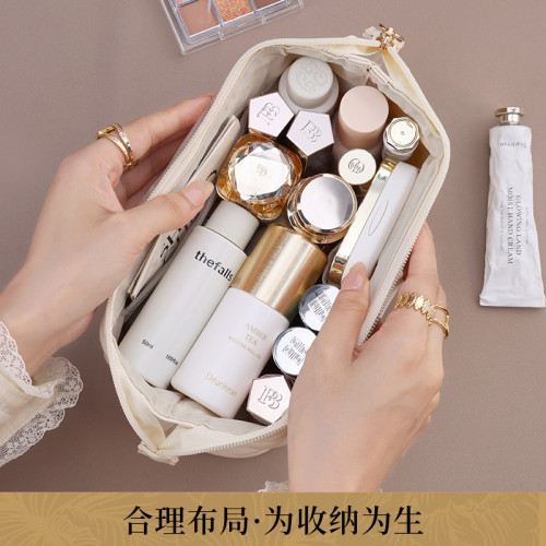 化妝包女大容量收納包2025新款高級化妝品輕奢高級可攜式洗漱防水包