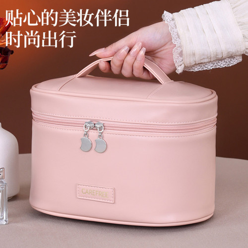化妝包女2025新款高級可攜式手提輕奢風立體不塌出差旅行隨身洗漱包