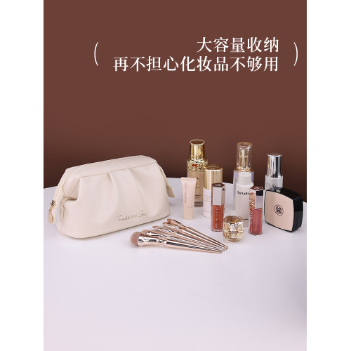 日本進口MUJ無印化妝包女大容量2025新款高級化妝品小型收納包輕