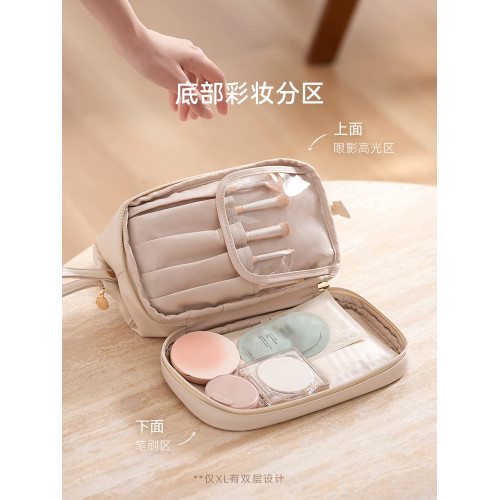 裡序化妝包女2025新款可攜式旅行大容量高級洗漱高級感化妝品收納包 裡序化妝包女2025新款可攜式旅行大容量高級洗漱高級感化妝品收納包