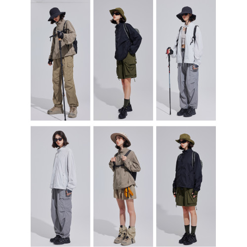 Tnv戶外涼感速乾UPF50+夏寬松防曬衣服衫輕薄紫外線女透氣外套