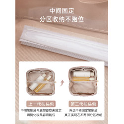 化妝包女2025新款可攜式旅行隨身手提化妝袋大容量化妝品收納包高級