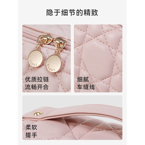 化妝包女2025新款可攜式旅行隨身手提化妝袋大容量化妝品收納包高級