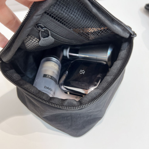 seven Kitty 純色簡約尼龍大容量多功能旅行洗漱包收納包化妝包