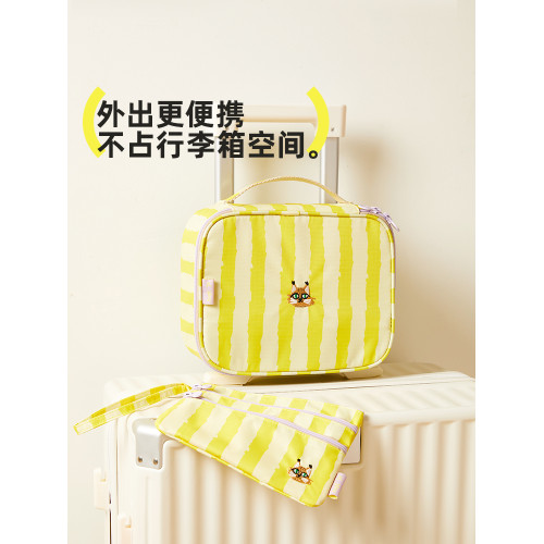 hugz洗漱包旅行用品大容量收納包女防水高顔值手提可攜式化妝包包