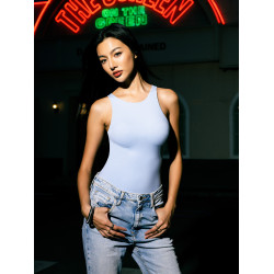 之塑·輕塑衣 緊身無袖打底高彈緊致裸感顯瘦美式ABG辣妹連體衣