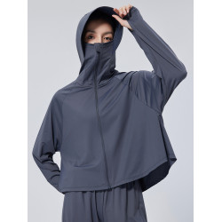 UVBANANA夏披肩防曬衣女大帽簷防紫外線防曬遮陽防曬衫開車防曬服
