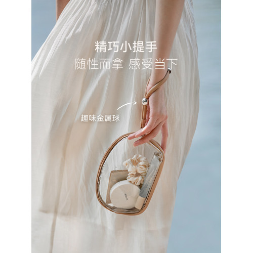 化妝包女可攜式化妝品收納包大容量2024新款高級旅行洗漱包防水小包