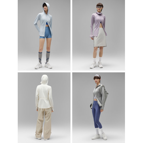 蕉內涼皮302UV Pro女士防曬衣護手背皮膚衣修身速乾3A抗菌防曬服