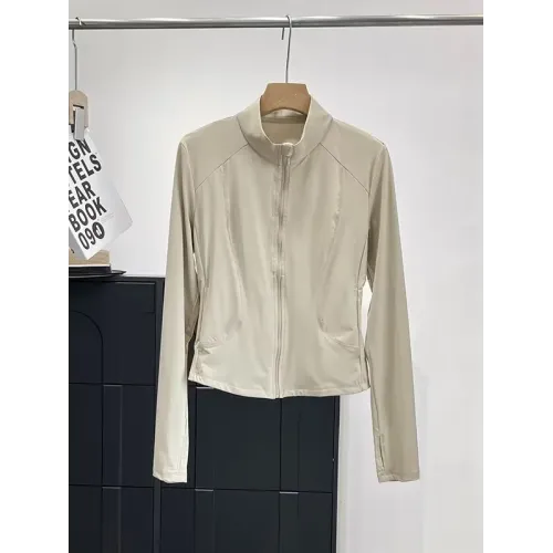 強推！新品立領修身防曬衣新款短外套收腰冰絲涼感輕薄運動上衣女