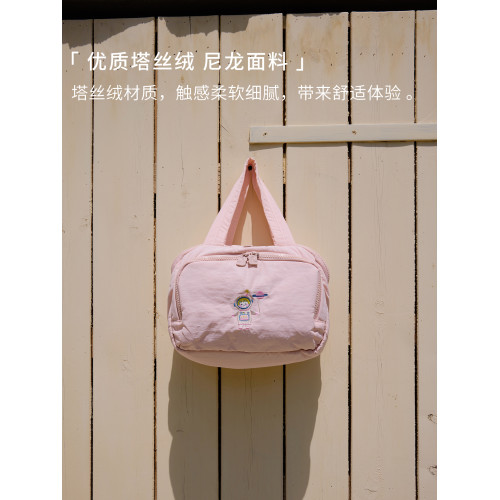 手提尼龍化妝包女洗漱包大容量分區旅行化妝品收納包2025新款可攜式