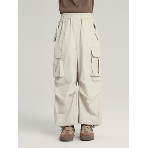 布丁哈魯童裝夏裝女童洋氣褲子2026夏季新款兒童潮酷百搭工裝長褲