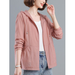防曬衣女連帽2025年夏季新款防曬服洋氣減齡中年媽媽大碼輕薄外套