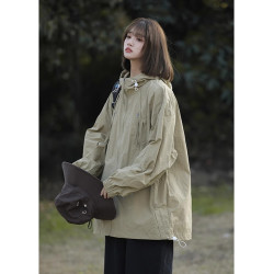 NextKiss英國聯名冰絲防曬衣外套女夏輕薄透氣沖鋒防曬服寬松大碼