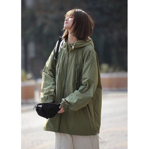 NextKiss英國聯名冰絲防曬衣外套女夏輕薄透氣沖鋒防曬服寬松大碼