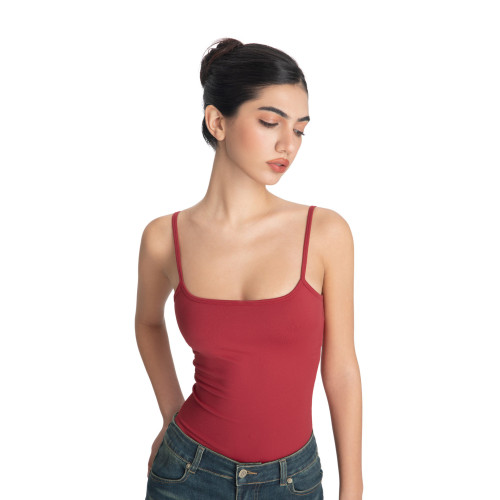 noBra by ABMY帶胸墊連體衣女性感辣妹緊身顯瘦吊帶背心可外穿