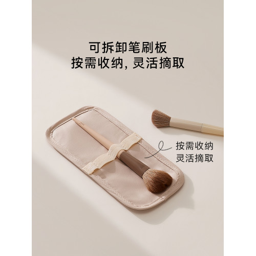 裡序化妝包女洗漱化妝收納包大容量分區2025新款可攜式防水化妝刷包