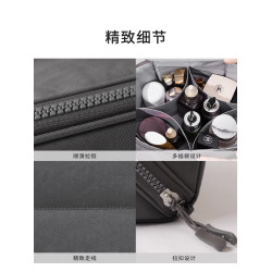 化妝包女2025新款可攜式收納包洗漱化妝刷大容量護膚品輕奢高級防水