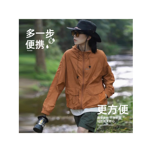 美式薄款運動風衣男女通用防紫外線防曬衣大碼山系戶外工裝沖鋒衣