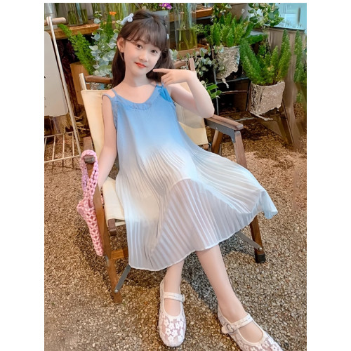 多巴胺親子裝一家三口四口2025夏季新款高級感海邊度假母女沙灘裙