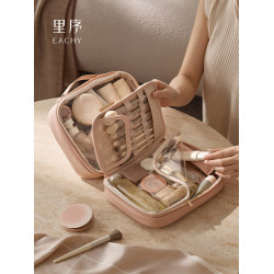 化妝包女2026新款可攜式旅行手提洗漱包大容量高級化妝品收納包高級