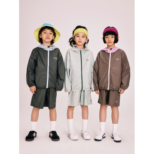 [親子裝]gxgkids童裝兒童外套25夏新品男女童運動物理防曬衣母女