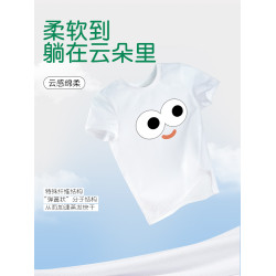 搞怪表情上衣2025新款兒童純棉短袖T恤親子裝一家三口母女裝夏裝