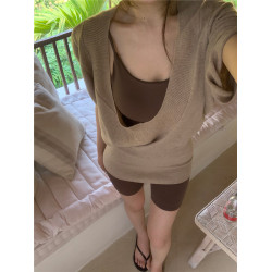 普拉提健身衣瑜伽罩衫瑜伽服連體衣女2025新款健身上衣外套遮屁股