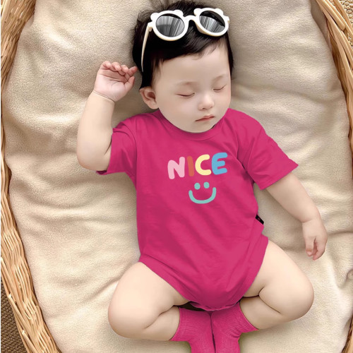 親子裝t恤2025夏季一家三四口短袖母女母子寶寶嬰兒百天宴全家服