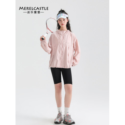 【CC家居控】女童防曬衣夏季輕薄透氣防曬服女大童防曬外套C4835