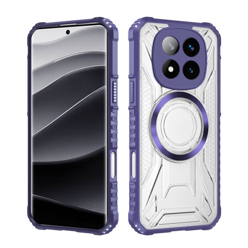 適用小米紅米note15Pro戰影磁吸手機殼紅米note14氣囊防摔保護套