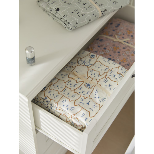 Sharemily裸睡針織棉小碎花床單床包單件 卡通純棉全棉天竺棉單品 Sharemily裸睡針織棉小碎花床單床包單件 卡通純棉全棉天竺棉單品