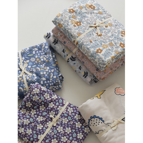 Sharemily裸睡針織棉小碎花床單床包單件 卡通純棉全棉天竺棉單品 Sharemily裸睡針織棉小碎花床單床包單件 卡通純棉全棉天竺棉單品