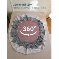 A類小冰豆 涼感夏季單件床笠冰絲床罩三件套涼蓆床墊套2024新款