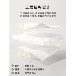 全棉貢緞床笠大豆纖維夾棉加厚五星酒店家用床罩全包床墊罩雙人
